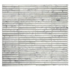 True Carrara Arc Fluted | Tile Club