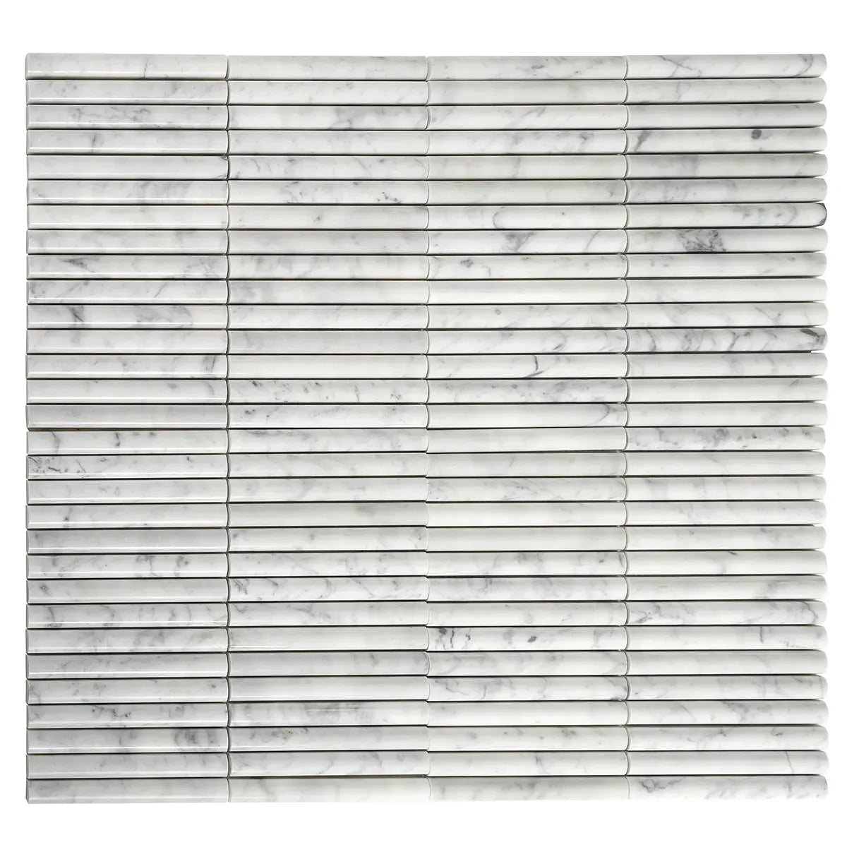 True Carrara Arc Fluted | Tile Club