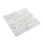 True Carrara Arc Fluted | Tile Club