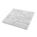 True Carrara Arc Fluted | Tile Club