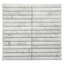 True Carrara Arc Fluted | Tile Club