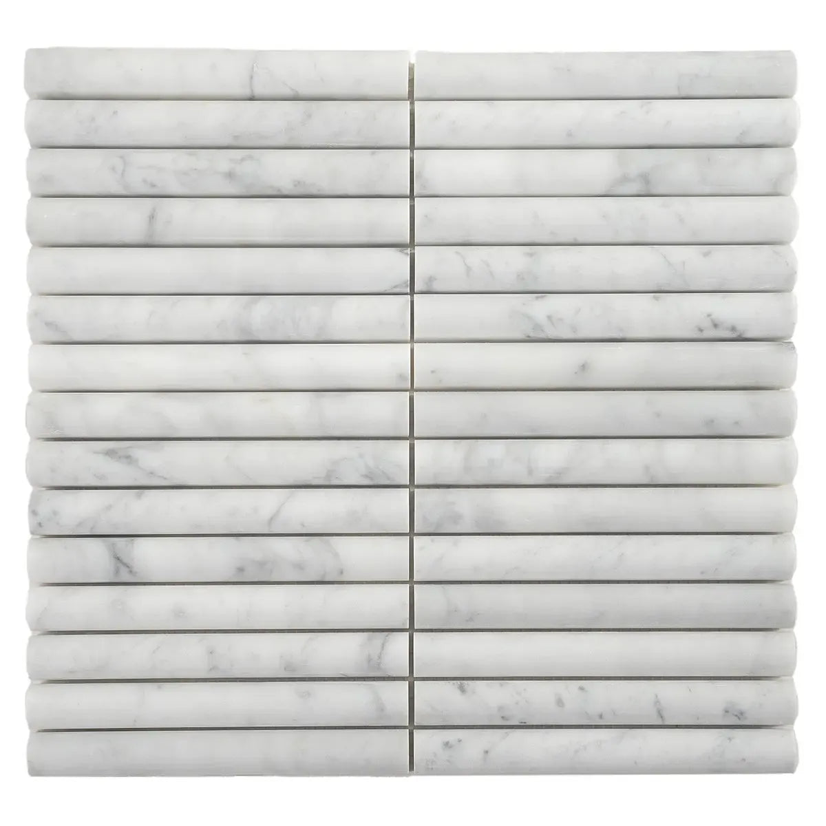 True Carrara Arc Fluted | Tile Club