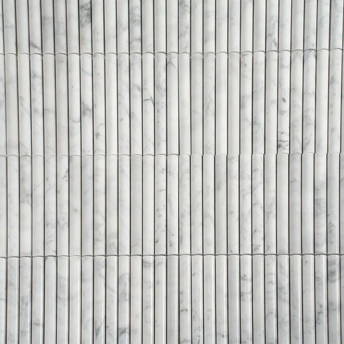 True Carrara Arc Fluted | Tile Club