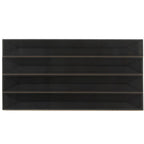 Viva Peak Black 2x16 Ceramic Subway Tile | Tile Club