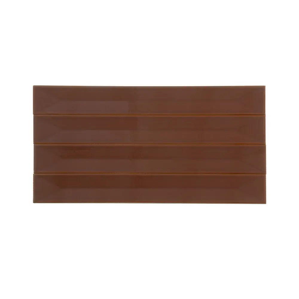 Viva Peak Caramel 2x16 Ceramic Subway Tile | Tile Club