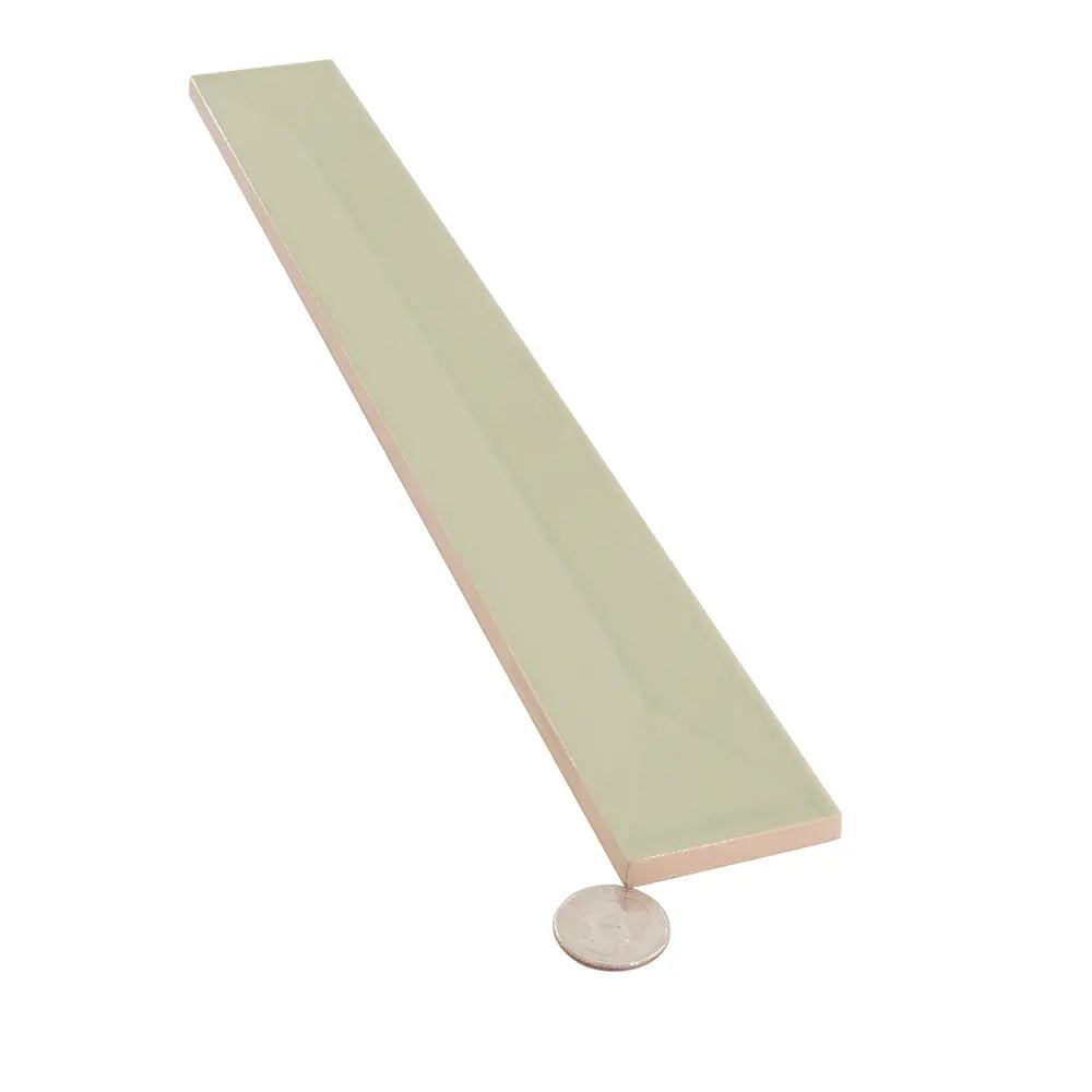 Viva Peak Mint 2x16 Ceramic Subway Tile | Tile Club