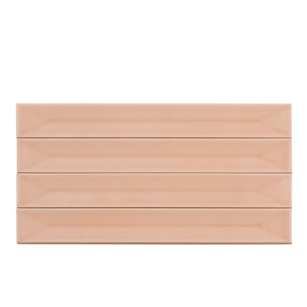 Viva Peak Pink 2x16 Ceramic Subway Tile | Tile Club