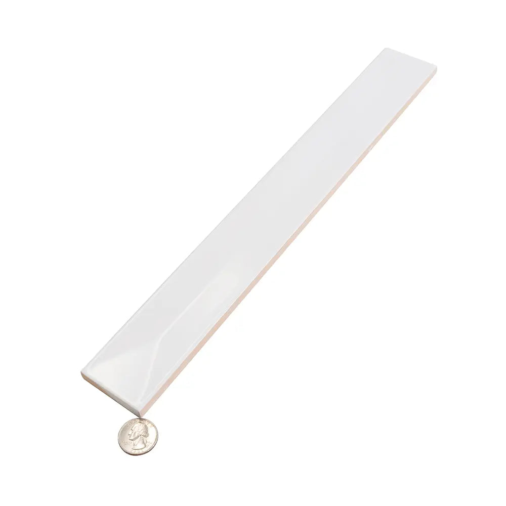 Viva Peak Snow 2x16 Ceramic Subway Tile | Tile Club