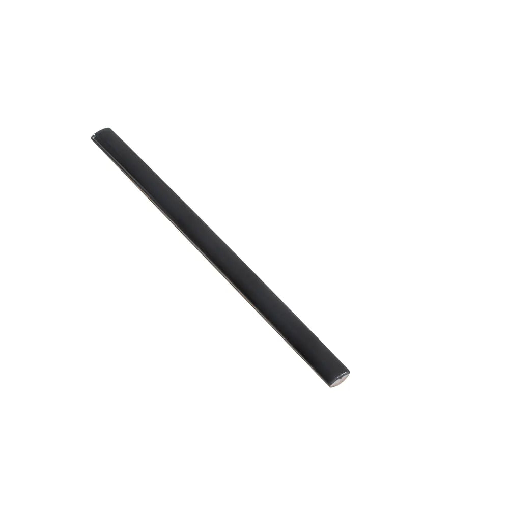 Viva Black Pencil Trim Tile | Tile Club