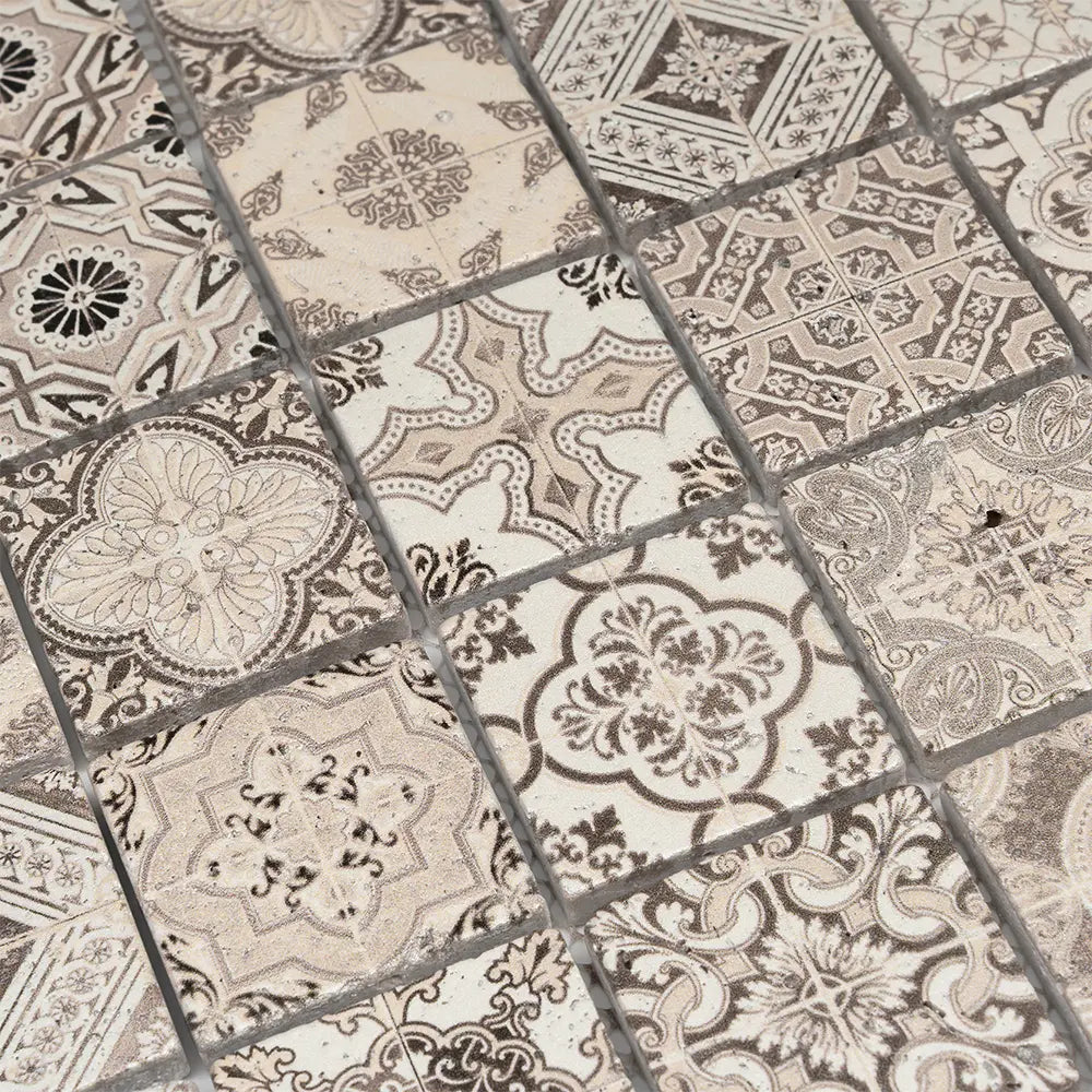 Spanish Beige Siesta Mosaic Tile | Tile Club