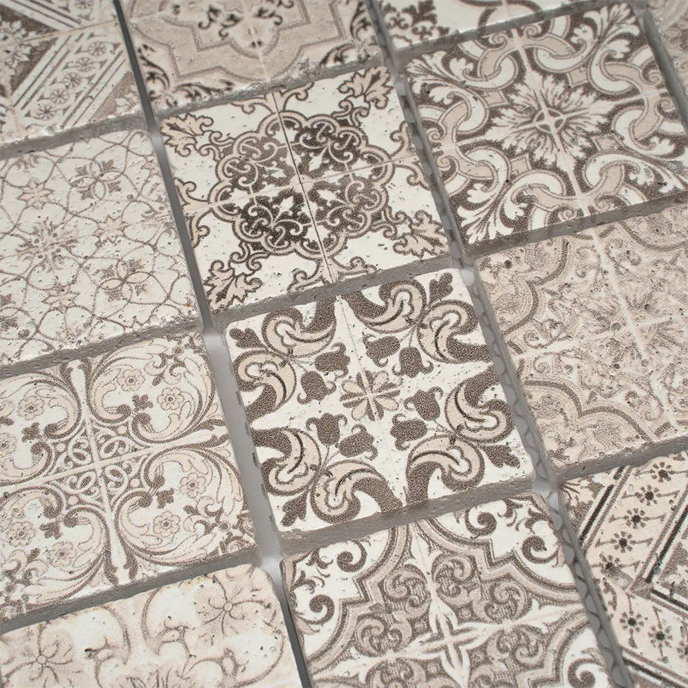 Spanish Beige Siesta Mosaic Tile | Tile Club