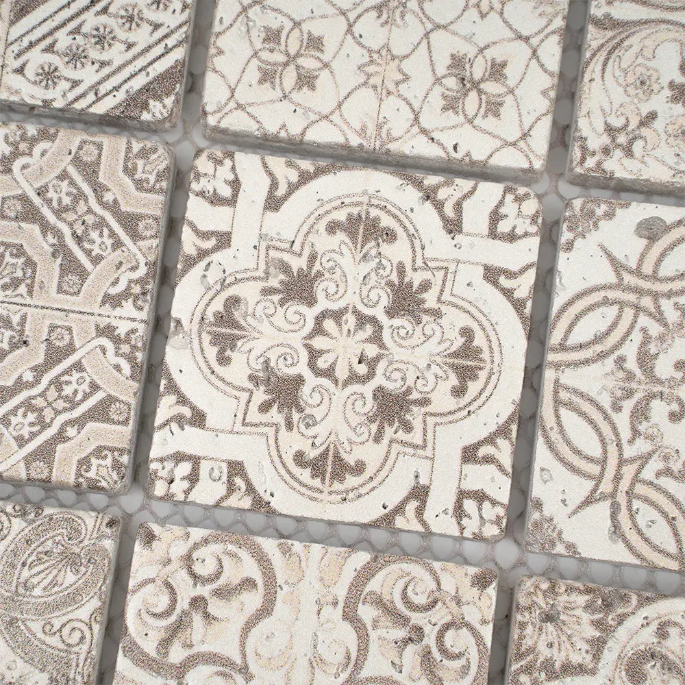 Spanish Beige Siesta Mosaic Tile | Tile Club