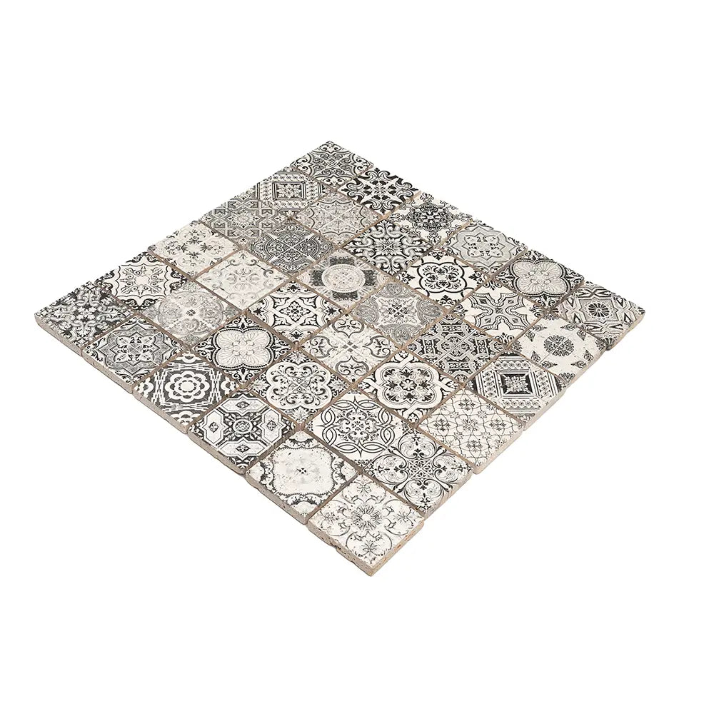 Spanish Grey Siesta Mosaic Tile | Tile Club