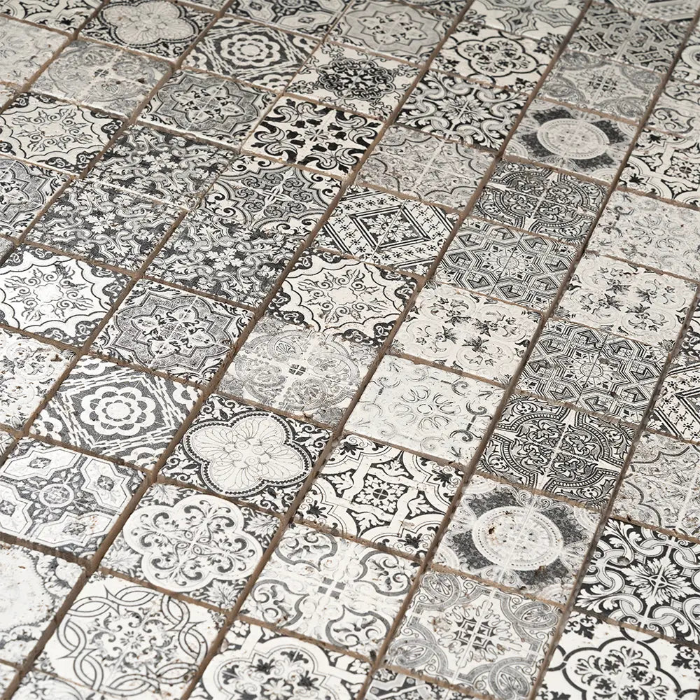 Spanish Grey Siesta Mosaic Tile | Tile Club