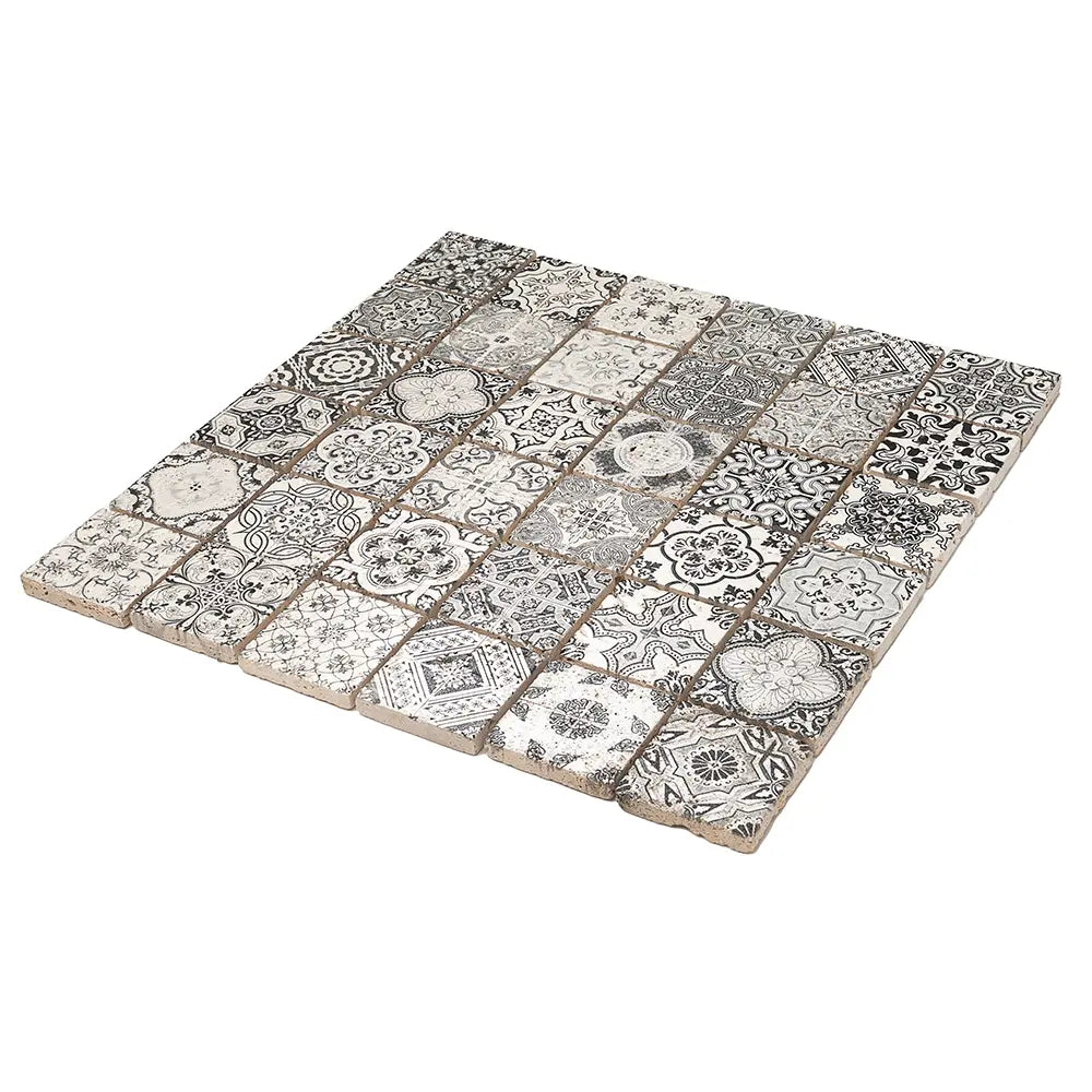Spanish Grey Siesta Mosaic Tile | Tile Club