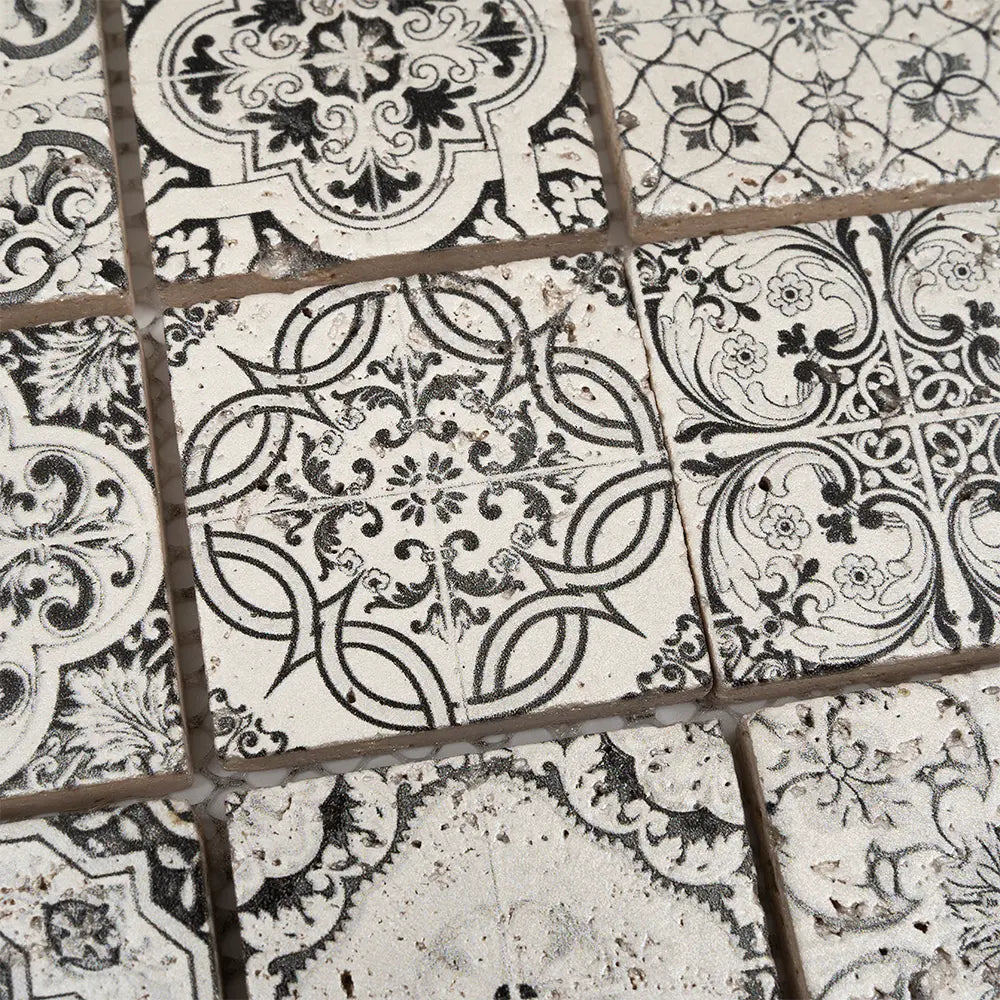 Spanish Grey Siesta Mosaic Tile | Tile Club