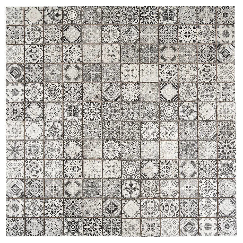 Spanish Grey Siesta Mosaic Tile | Tile Club