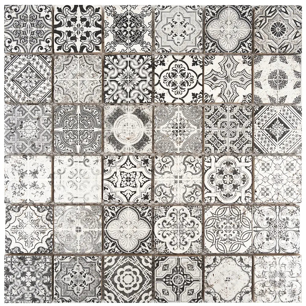Spanish Grey Siesta Mosaic Tile | Tile Club