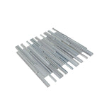 Fabrique Blue Grey Linear Glass Mosaic Tile | Tile Club