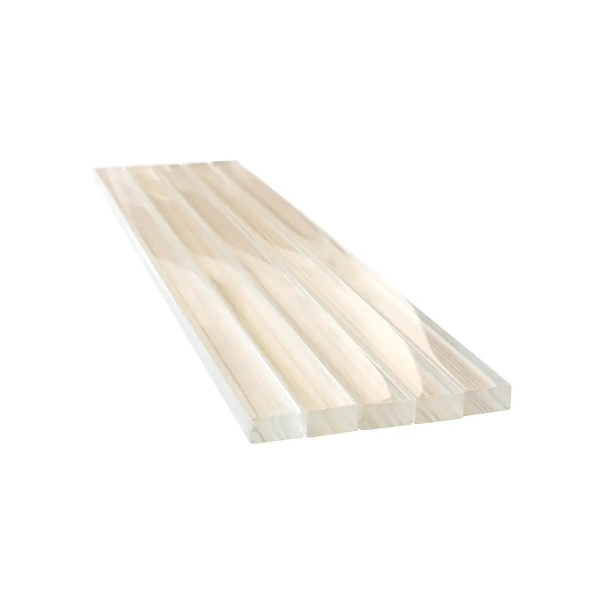 Fabrique White Glass Pencil Liner | Tile Club