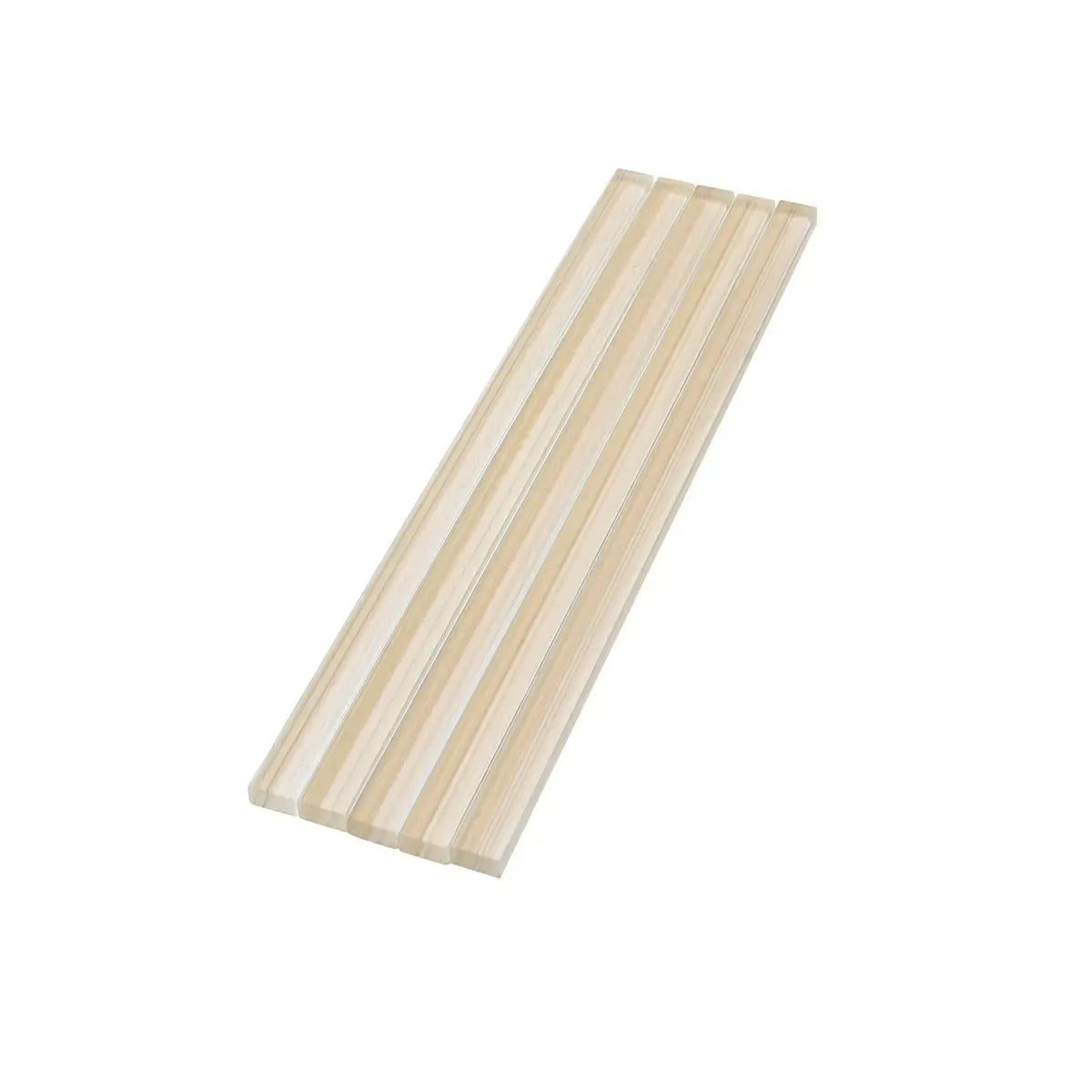 Fabrique White Glass Pencil Liner | Tile Club