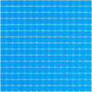 Speckled Fiji Blue Squares Glass Pool Tile Sample