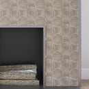 Floral Grey & Star Etched Stone Mosaic Tile | Tile Club