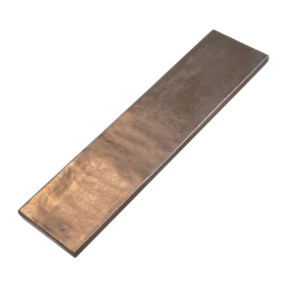 Molten Bronze Brick Ceramic Subway Tile