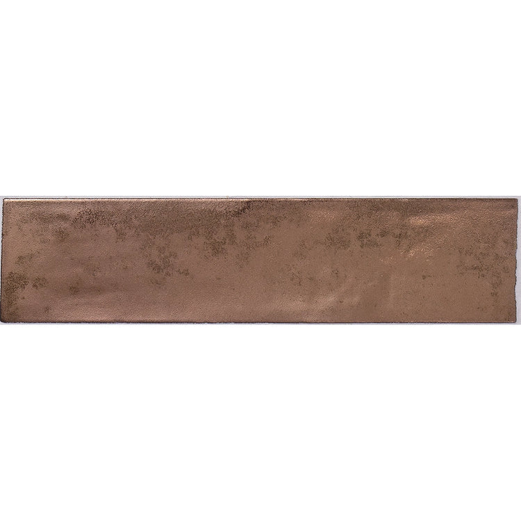Molten Bronze Brick Ceramic Subway Tile | Tile Club