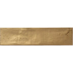Molten Gold Brick Ceramic Subway Tile Sample