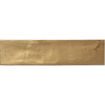 Molten Gold Brick Ceramic Subway Tile Sample