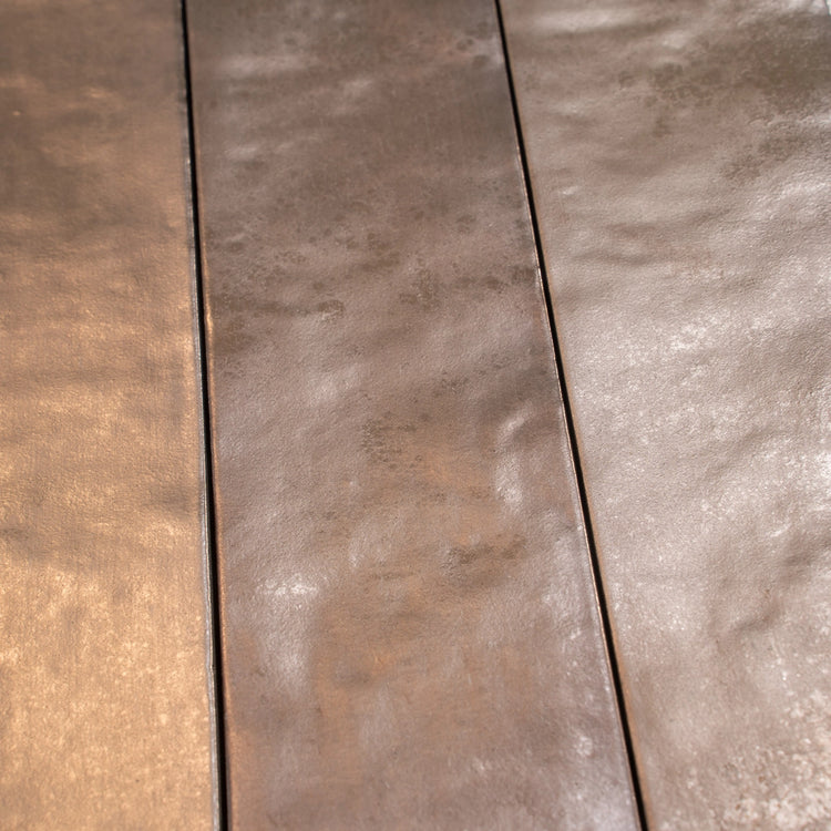 Molten Bronze Brick Ceramic Subway Tile | Tile Club