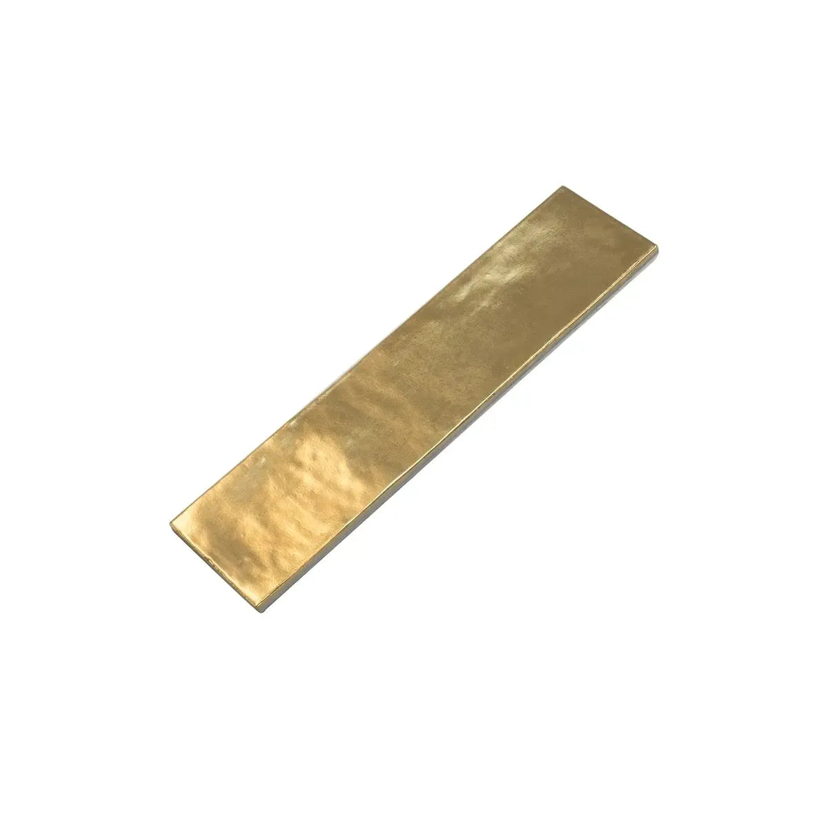 Molten Gold Brick Ceramic Subway Tile | Tile Club