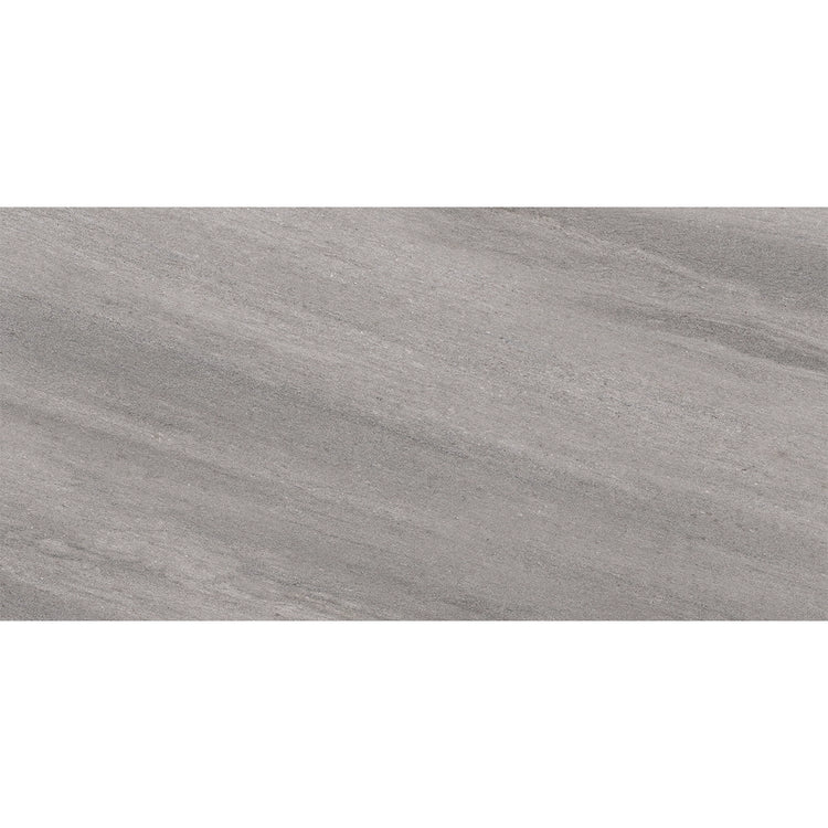 Quartz Gray Large Format Porcelain Tile 12x24 | Tile Club