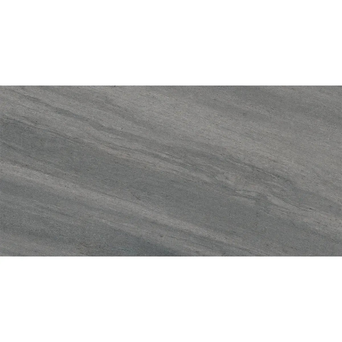 Quartz Dark Gray Large Format Porcelain Tile 12x24 | Tile Club