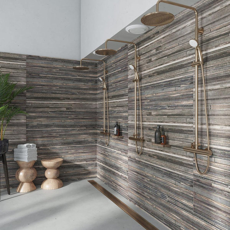 Gems Fume Shangai Reclaimed Wood-Look Tile | Tile Club