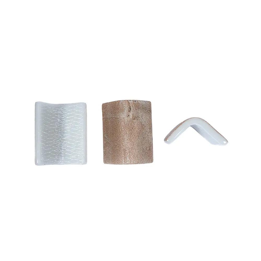 Sagrada Recycled Glass Terracotta Corner Trim | Tile Club