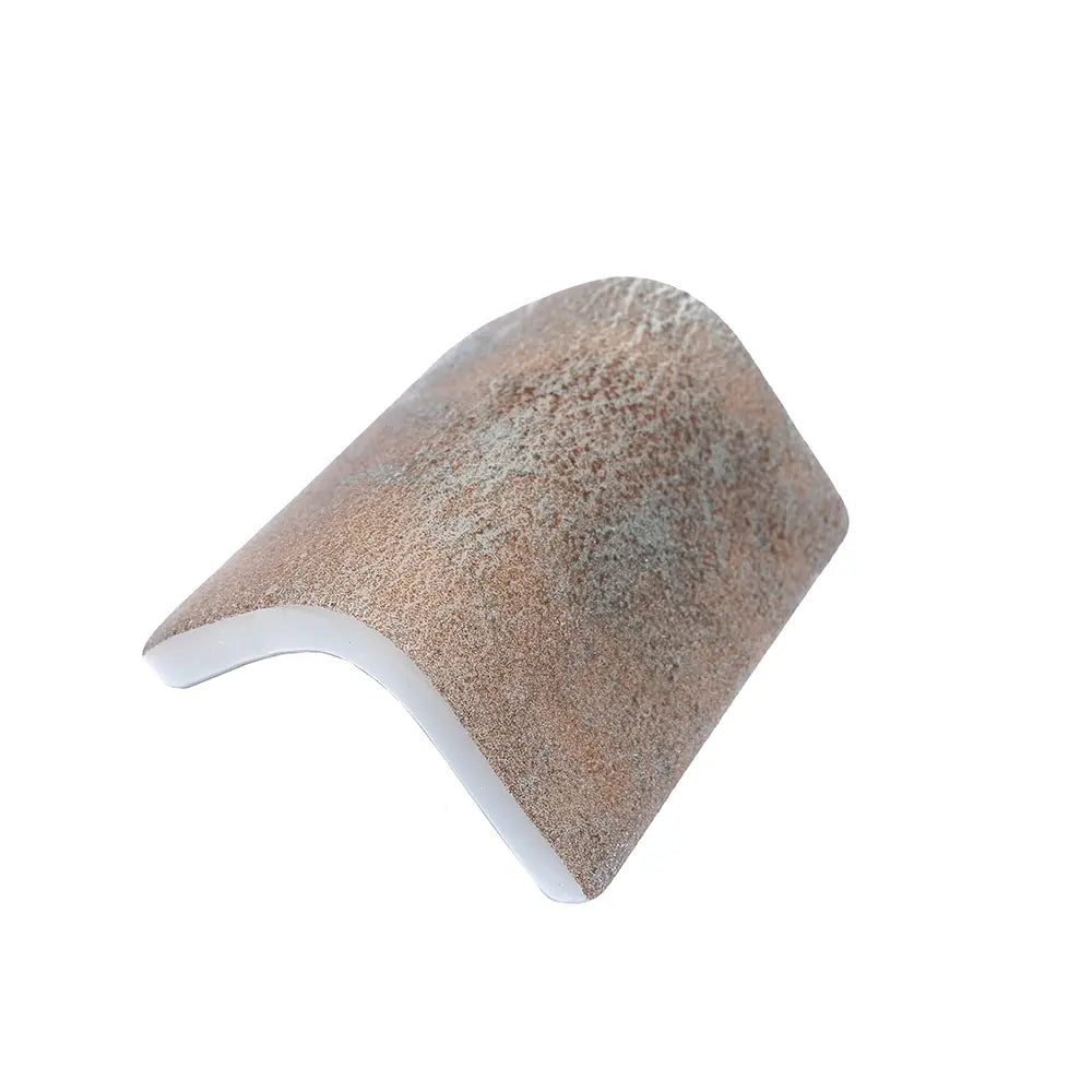Sagrada Recycled Glass Terracotta Corner Trim | Tile Club