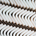 Sagrada Recycled Glass Clay Corner Trim | Tile Club
