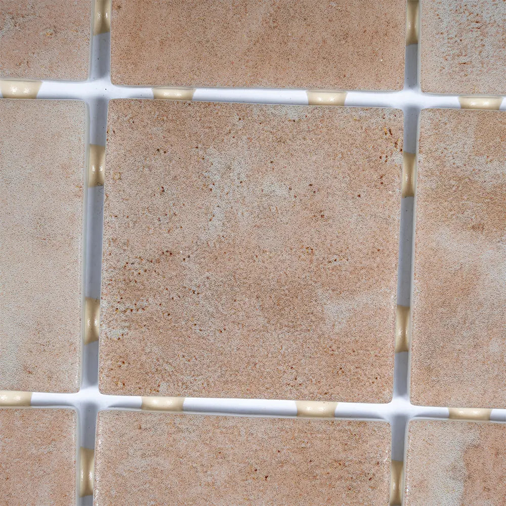 Sagrada Recycled Glass Clay Square Mosaic Tile | Tile Club