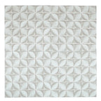 Sagrada Recycled Glass Flor White Mosaic Tile | Tile Club