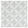 Sagrada Recycled Glass Flor White Mosaic Tile