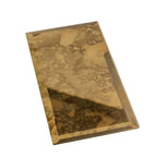 3x6 Beveled Antique Gold Mirror Glass Subway Tile | Tile Club