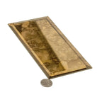 3x6 Beveled Antique Gold Mirror Glass Subway Tile | Tile Club
