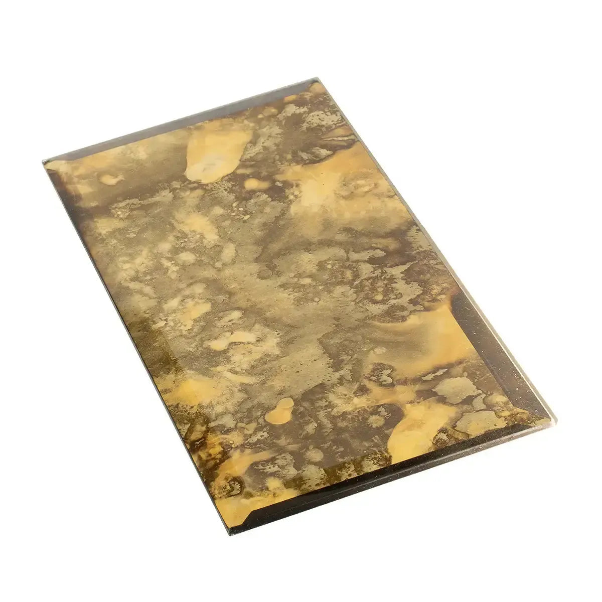 3x6 Beveled Antique Gold Mirror Glass Subway Tile | Tile Club
