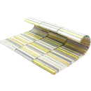 Waterfall Gold Linear Glass Mosaic Tile | Tile Club
