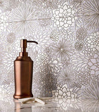 Gold Bouquet Marble Tile for Backsplash