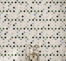 Geometria Marble Multicolor Octagon Mosaic Tile | Tile Club