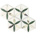 Geometria Marble Star Mosaic Tile | Tile Club