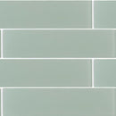 Glacier Breeze 3X12 Frosted Glass Tile